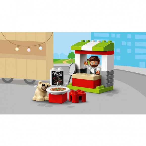 Конструктор LEGO DUPLO 10927 Town Киоск-пиццерия в Энгельсе