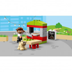 Конструктор LEGO DUPLO 10927 Town Киоск-пиццерия