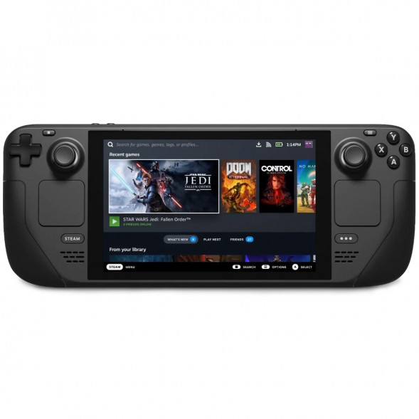 Игровая приставка Valve Steam Deck 512 ГБ SSD, черный в Энгельсе
