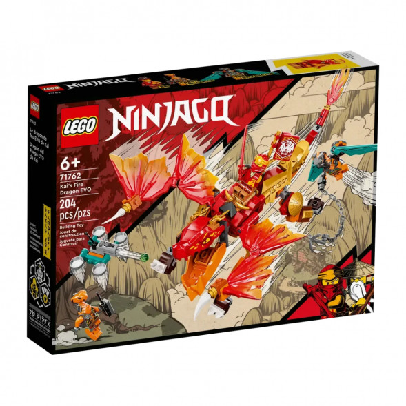 Конструктор LEGO Ninjago 71762 Огненный дракон ЭВО Кая в Энгельсе