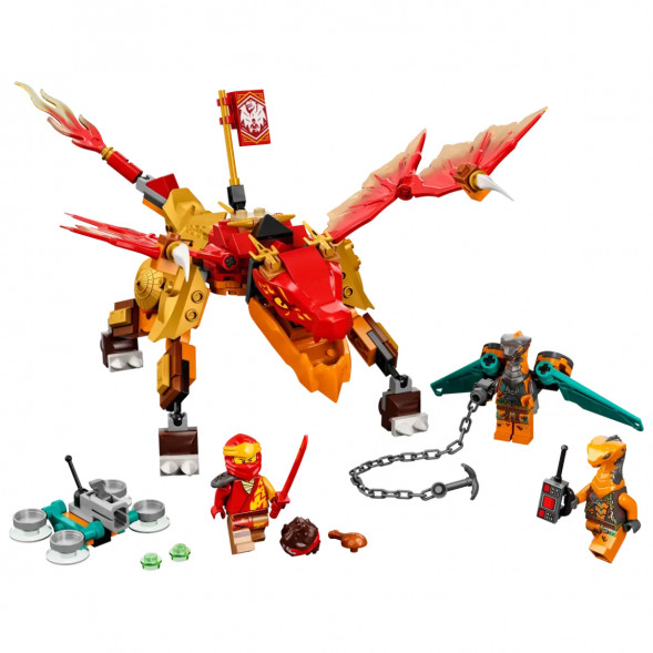 Конструктор LEGO Ninjago 71762 Огненный дракон ЭВО Кая в Энгельсе
