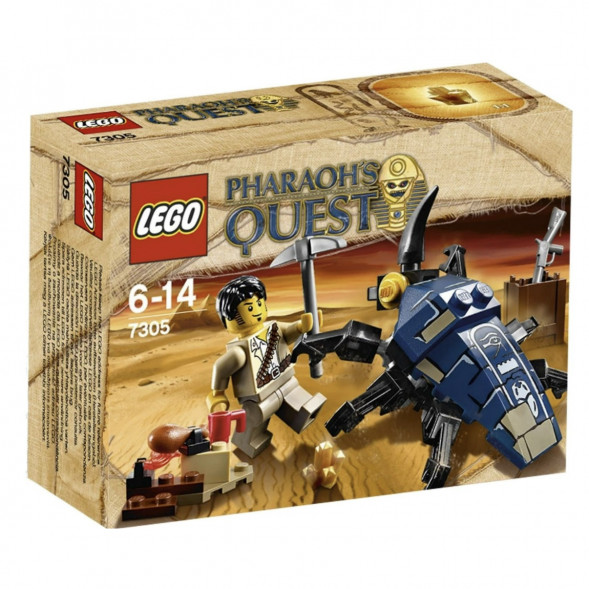 Конструктор LEGO Pharaohs Quest 7305 Атака скарабея в Энгельсе