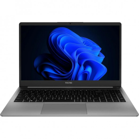 Ноутбук TECNO MegaBook K15SDA (15.6&amp;quot;, IPS, AMD Ryzen 5 7430U 2.3ГГц, 6 ядер, 16ГБ DDR4, 512ГБ SSD, AMD Radeon Graphics, Windows 11 Home), серый в Энгельсе