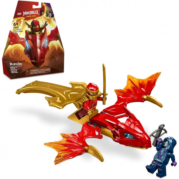 Конструктор LEGO Ninjago 71801 Удар восходящего дракона Кая в Энгельсе