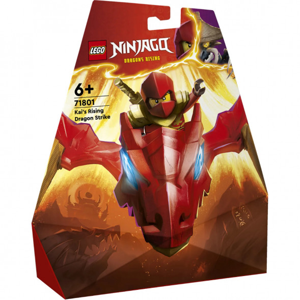 Конструктор LEGO Ninjago 71801 Удар восходящего дракона Кая в Энгельсе