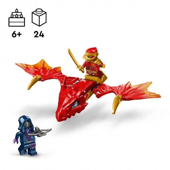 Конструктор LEGO Ninjago 71801 Удар восходящего дракона Кая в Энгельсе