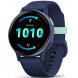 Умные часы Garmin Vivoactive 5, синие с металлически-синим безелем и силиконовым ремешком 010-02862-12 в Энгельсе