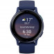 Умные часы Garmin Vivoactive 5, синие с металлически-синим безелем и силиконовым ремешком 010-02862-12 в Энгельсе