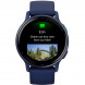 Умные часы Garmin Vivoactive 5, синие с металлически-синим безелем и силиконовым ремешком 010-02862-12 в Энгельсе