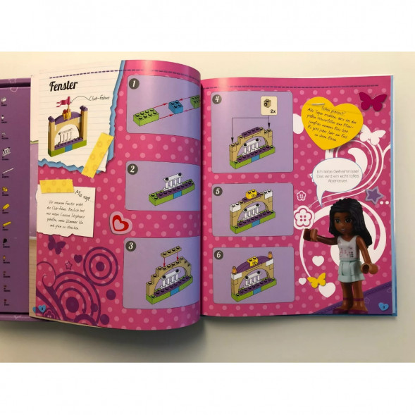 Книга и набор кубиков LEGO Friends Buch &amp;amp; Steine-Set Zwei Freundinnen auf Schatzsuche в Энгельсе