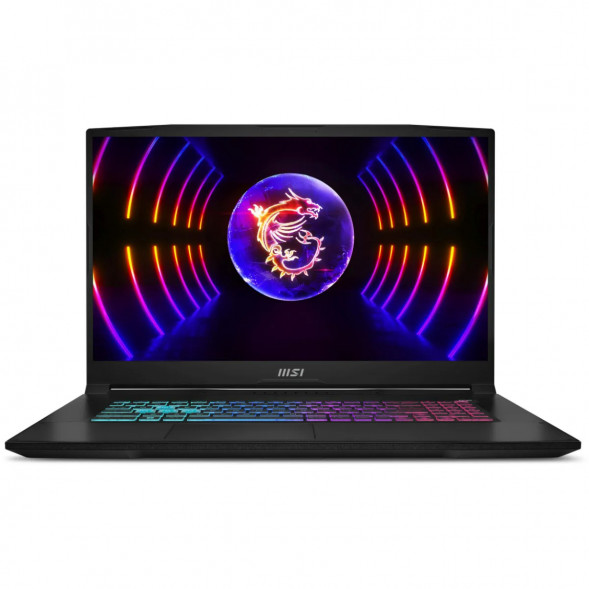 Ноутбук MSI Katana 17 B13VEK-1624XRUY (17.3&amp;quot;, IPS, Intel Core i5 13420H 2.1ГГц, 8 ядер, 16ГБ DDR5, 512ГБ SSD, NVIDIA GeForce RTX 4050 - 6 ГБ, без ОС), черный в Энгельсе