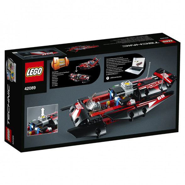 Конструктор LEGO Technic 42089 Моторная лодка в Энгельсе