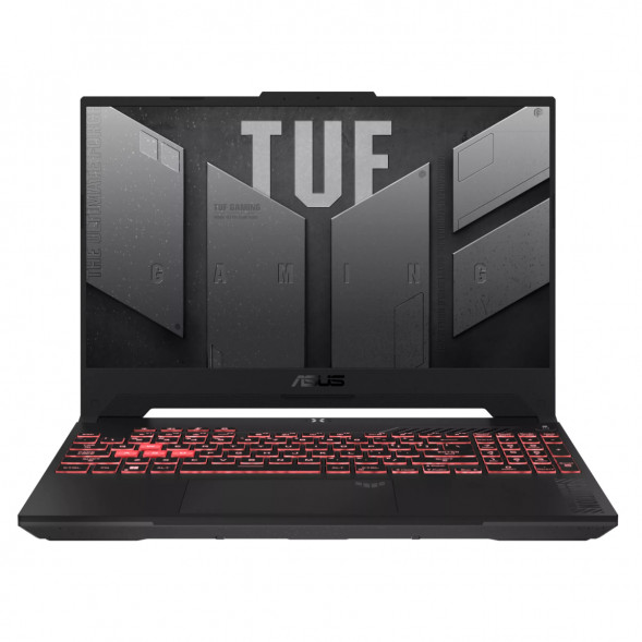 Ноутбук ASUS TUF Gaming A17 FA707NUG-HX156 (17.3&amp;quot;, IPS, 6 ядер, AMD Ryzen 7 7445HS 3.2 ГГц, 16 ГБ DDR5, SSD 512 ГБ, NVIDIA GeForce RTX 4050 - 6 ГБ, без ОС), черный в Энгельсе