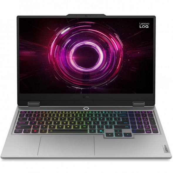 Ноутбук Lenovo LOQ 15AHP10 (83JG003DPB) (15.6&amp;quot;,  IPS, AMD Ryzen 5 220, 6 ядер, 16 ГБ DDR5, SSD 512 ГБ, NVIDIA GeForce RTX 5050 - 8 ГБ, без ОС), серый в Энгельсе