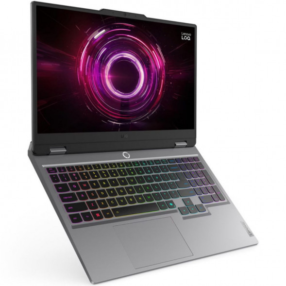 Ноутбук Lenovo LOQ 15AHP10 (83JG003DPB) (15.6&amp;quot;,  IPS, AMD Ryzen 5 220, 6 ядер, 16 ГБ DDR5, SSD 512 ГБ, NVIDIA GeForce RTX 5050 - 8 ГБ, без ОС), серый в Энгельсе