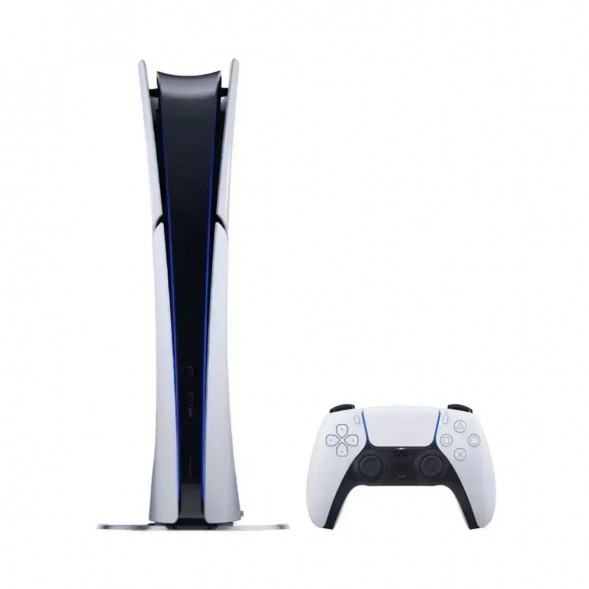 Игровая приставка Sony PlayStation 5 Slim 825 ГБ без дисковода, белый в Энгельсе