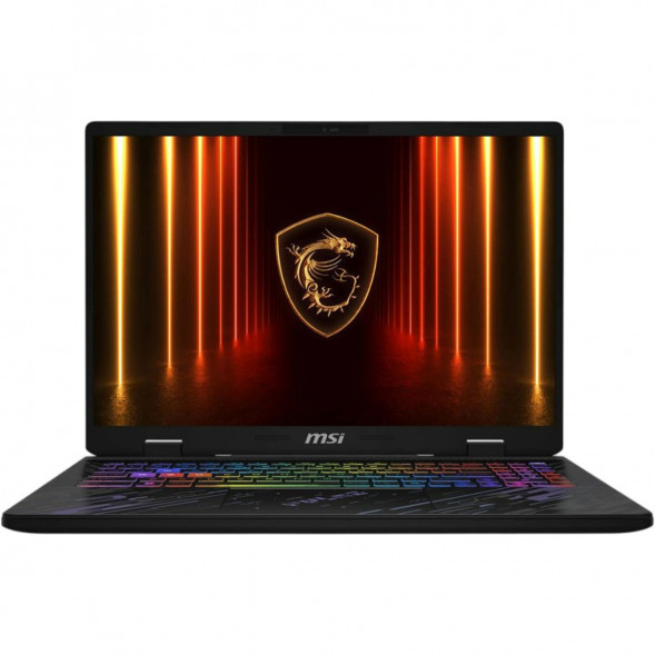 Ноутбук игровой MSI Pulse A16 AI+ C3HWGKG-030XRU (16&amp;quot;, IPS, AMD Ryzen AI 7 350 2ГГц, 8 ядер, 32ГБ DDR5, 1ТБ SSD, NVIDIA GeForce RTX 5070, TGP 115Вт, FreeDOS) черный в Энгельсе