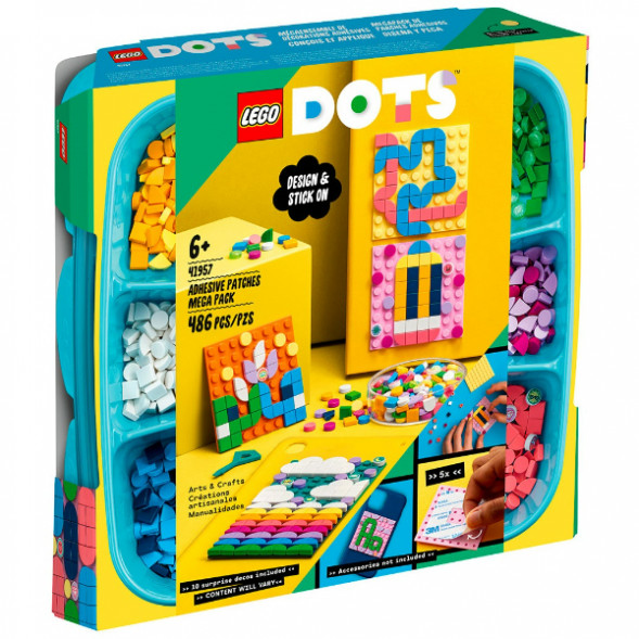 Конструктор LEGO DOTS 41957 Большой набор пластин-наклеек с тайлами в Энгельсе