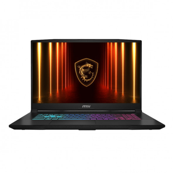 Ноутбук MSI Katana 17 HX B14WGK-415XRUY (17.3&amp;quot;, Intel Core i7 14650HX 2.2 GHz, 16 ядер, 16GB DDR5, SSD 512 ГБ, GeForce RTX 5070 8GB, без ОС), черный в Энгельсе