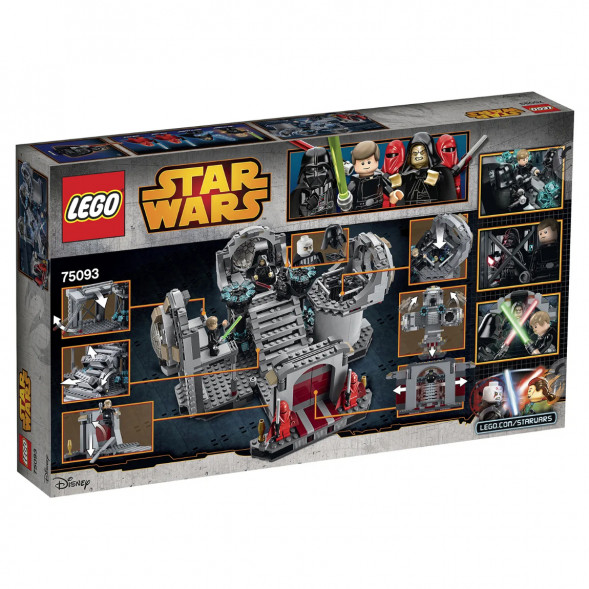 Конструктор LEGO Star Wars 75093 Звезда Смерт - Последняя схватка в Энгельсе