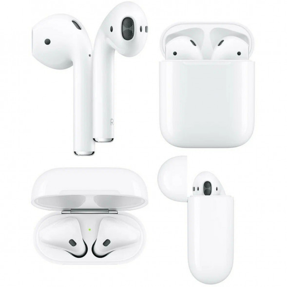 Беспроводные наушники Apple AirPods 2 (с зарядным футляром) MV7N2 в Энгельсе
