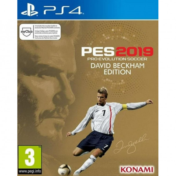 Игра PES 2019: Pro Evolution Soccer. David Beckham Edition [PS4, русские субтитры] в Энгельсе