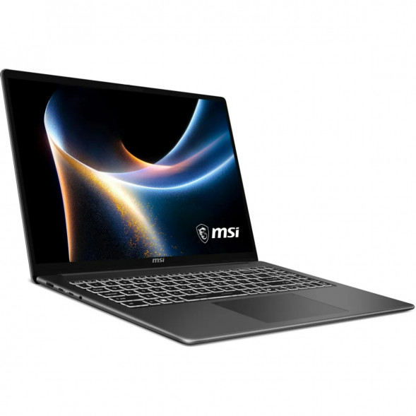 Ноутбук MSI Modern 16S AI+ G3MG-013XRU (16&amp;quot;, OLED, Intel Core Ultra 5 322 2.5ГГц, 6 ядер, 16ГБ DDR5, 512ГБ SSD, Intel Graphics, FreeDOS), серый в Энгельсе