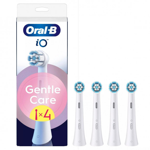 Сменные насадки для зубной щетки Oral-B iO Gentle Care (4 шт.) в Энгельсе