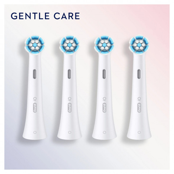 Сменные насадки для зубной щетки Oral-B iO Gentle Care (4 шт.) в Энгельсе