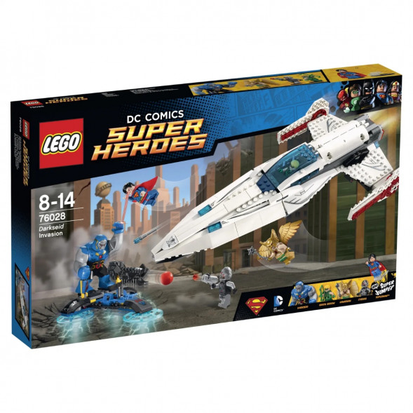 Конструктор LEGO Super Heroes 76028 Вторжение Дарксайда в Энгельсе