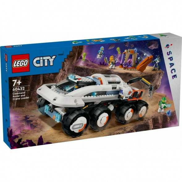 Конструктор LEGO City 60432 Командный вездеход и кран-погрузчик в Энгельсе