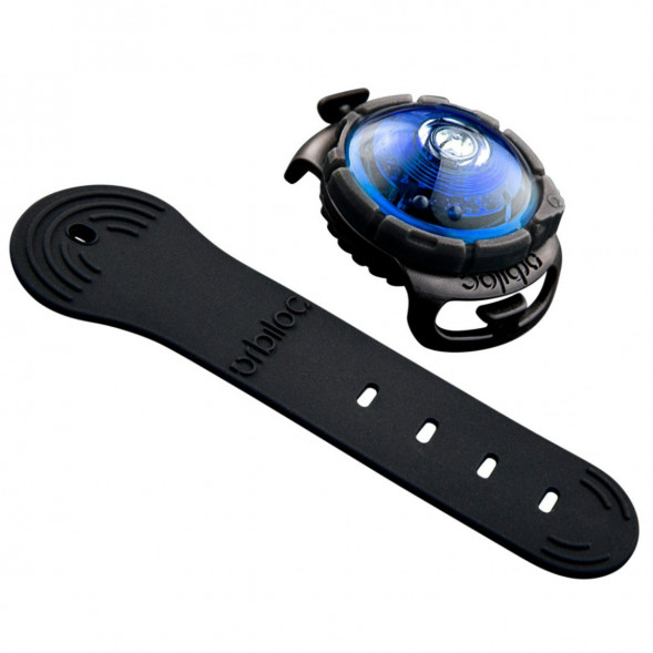 Фонарь для собак Orbiloc Dog Dual Signal Colours, синий в Энгельсе