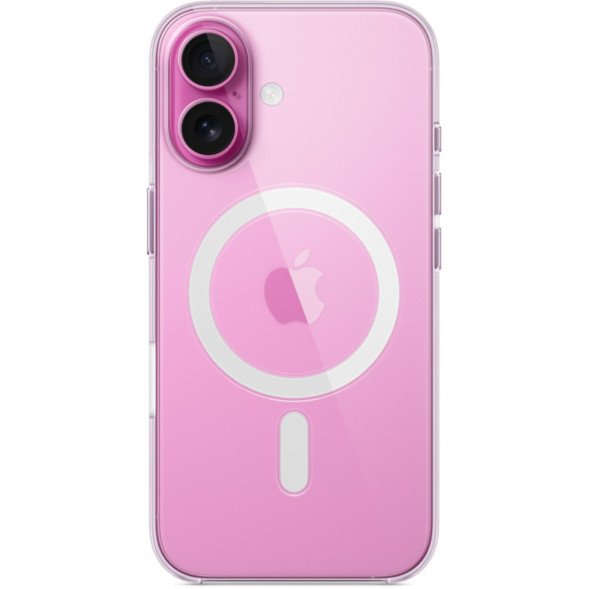 Чехол Apple Clear Case with MagSafe для iPhone 16, прозрачный (MA6A4ZM/A) в Энгельсе