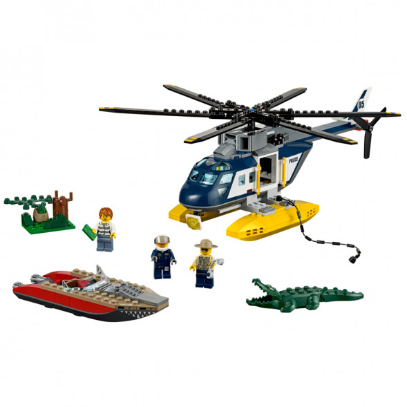 Конструктор LEGO City 60067 Погоня на полицейском вертолёте в Энгельсе
