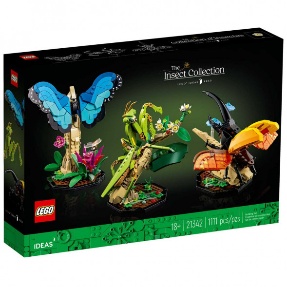 Конструктор LEGO Ideas 21342 Коллекция насекомых в Энгельсе