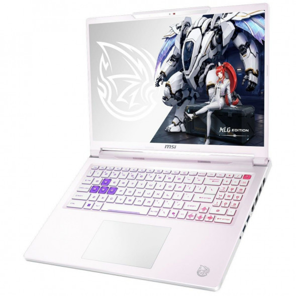 Ноутбук MSI Crosshair A16 HX MLG Edition E8WFK-090XRUY (16&amp;quot;, IPS, AMD Ryzen 9 8940HX 2.4ГГц, 16 ядер, 16ГБ DDR5, 1ТБ SSD, NVIDIA GeForce RTX 5060 - 8 ГБ, без ОС), белый в Энгельсе