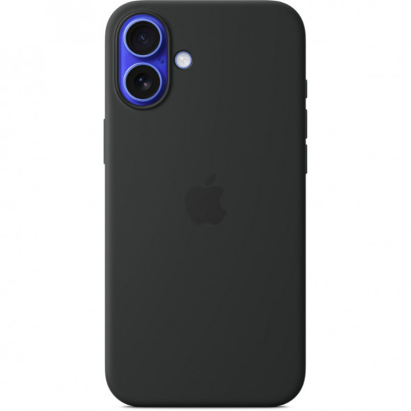 Чехол Apple для iPhone 16 Plus Silicone MagSafe, черный (MYY93ZM/A) в Энгельсе