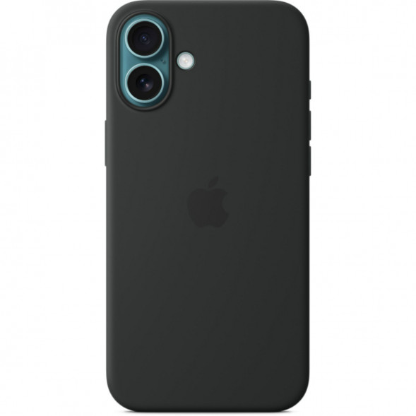 Чехол Apple для iPhone 16 Plus Silicone MagSafe, черный (MYY93ZM/A) в Энгельсе