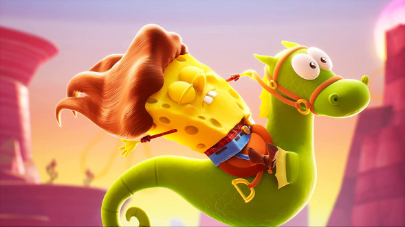 SpongeBob SquarePants: The Cosmic Shake (PS4, русские субтитры) в Энгельсе