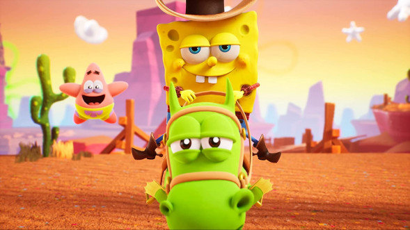SpongeBob SquarePants: The Cosmic Shake (PS4, русские субтитры) в Энгельсе