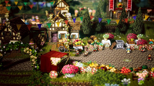 Игра Octopath Traveler 0 [Nintendo Switch, английская версия] в Энгельсе