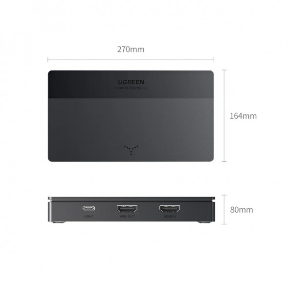 Карта видеозахвата UGREEN CM630 HDMI 4K60Hz в Энгельсе
