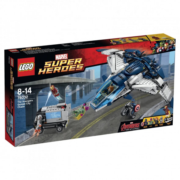 Конструктор LEGO Super Heroes 76032 Погоня на Квинджете Мстителей в Энгельсе