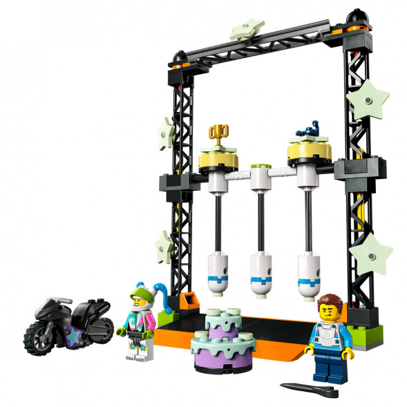 Конструктор LEGO City 60341 Трюковое испытание «Нокдаун» в Энгельсе