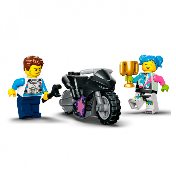 Конструктор LEGO City 60341 Трюковое испытание «Нокдаун» в Энгельсе
