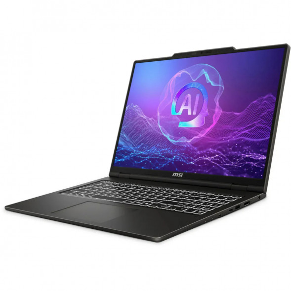 Ноутбук MSI VenturePro 16 AI A2HVEG-033XRU (16&amp;quot;, OLED, Intel Core Ultra 7 255H 2ГГц, 16 ядер, 16ГБ DDR5, 1ТБ SSD, NVIDIA GeForce RTX 4050 - 6 ГБ, FreeDOS), серый в Энгельсе