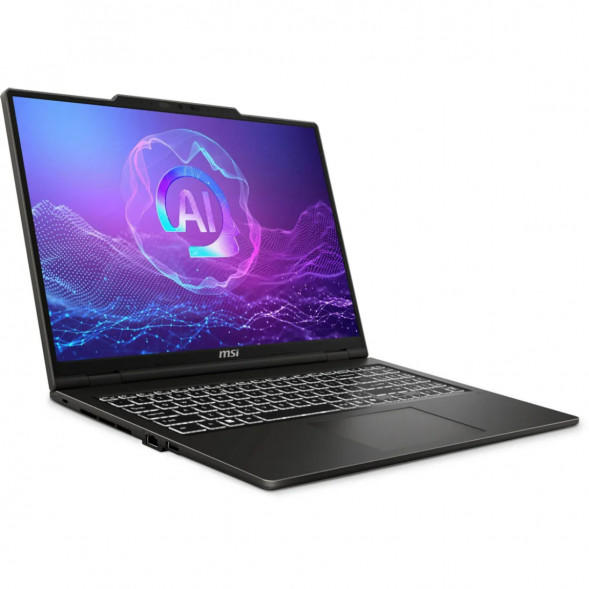 Ноутбук MSI VenturePro 16 AI A2HVEG-033XRU (16&amp;quot;, OLED, Intel Core Ultra 7 255H 2ГГц, 16 ядер, 16ГБ DDR5, 1ТБ SSD, NVIDIA GeForce RTX 4050 - 6 ГБ, FreeDOS), серый в Энгельсе