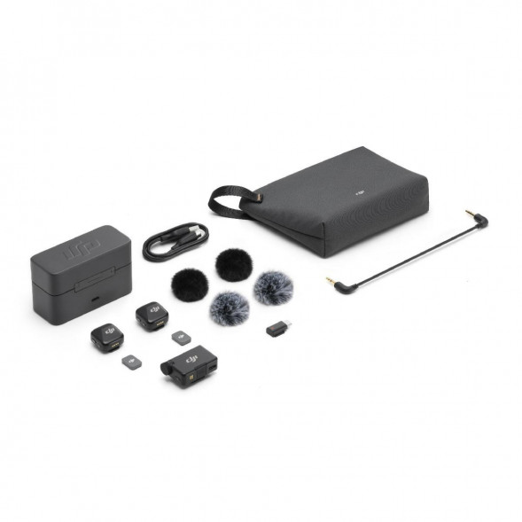 Микрофон DJI Mic Mini (2 TX + 1 RX + зарядный кейс) в Энгельсе