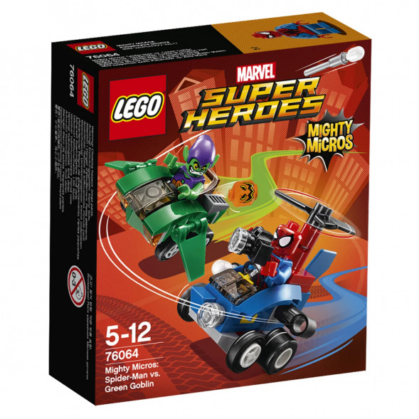 Конструктор LEGO Super Heroes 76064 Человек‑паук против Зелёного Гоблина в Энгельсе