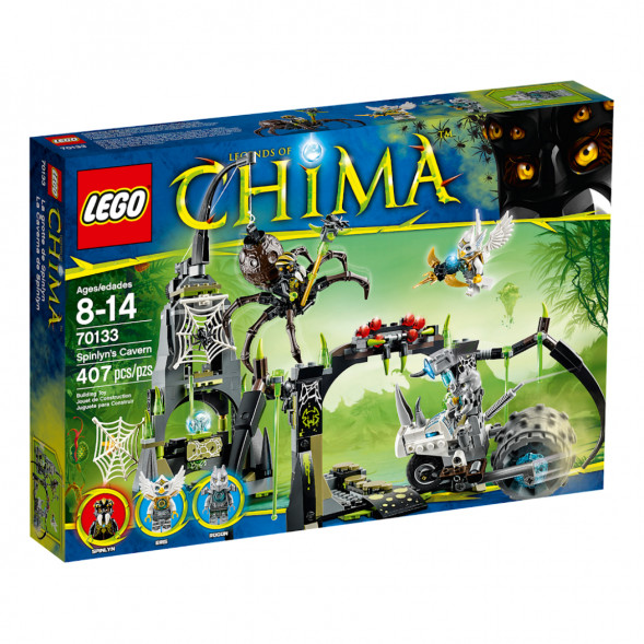 Конструктор LEGO Legends Of Chima 70133 Пещера Спинлина в Энгельсе